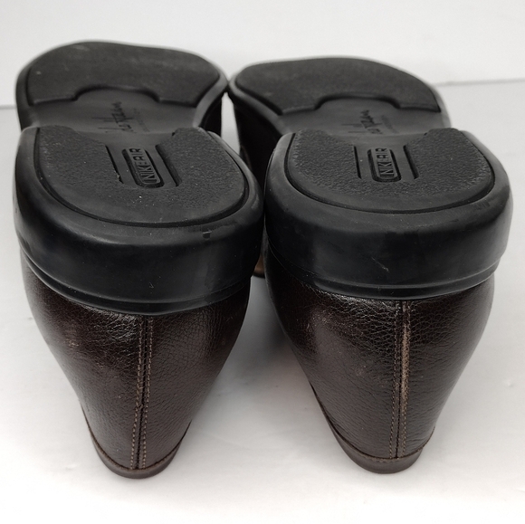 Cole Haan Nike Air Men\'s Brown Leather Office Penny Slip On Loafers Size 11.5 main image 8